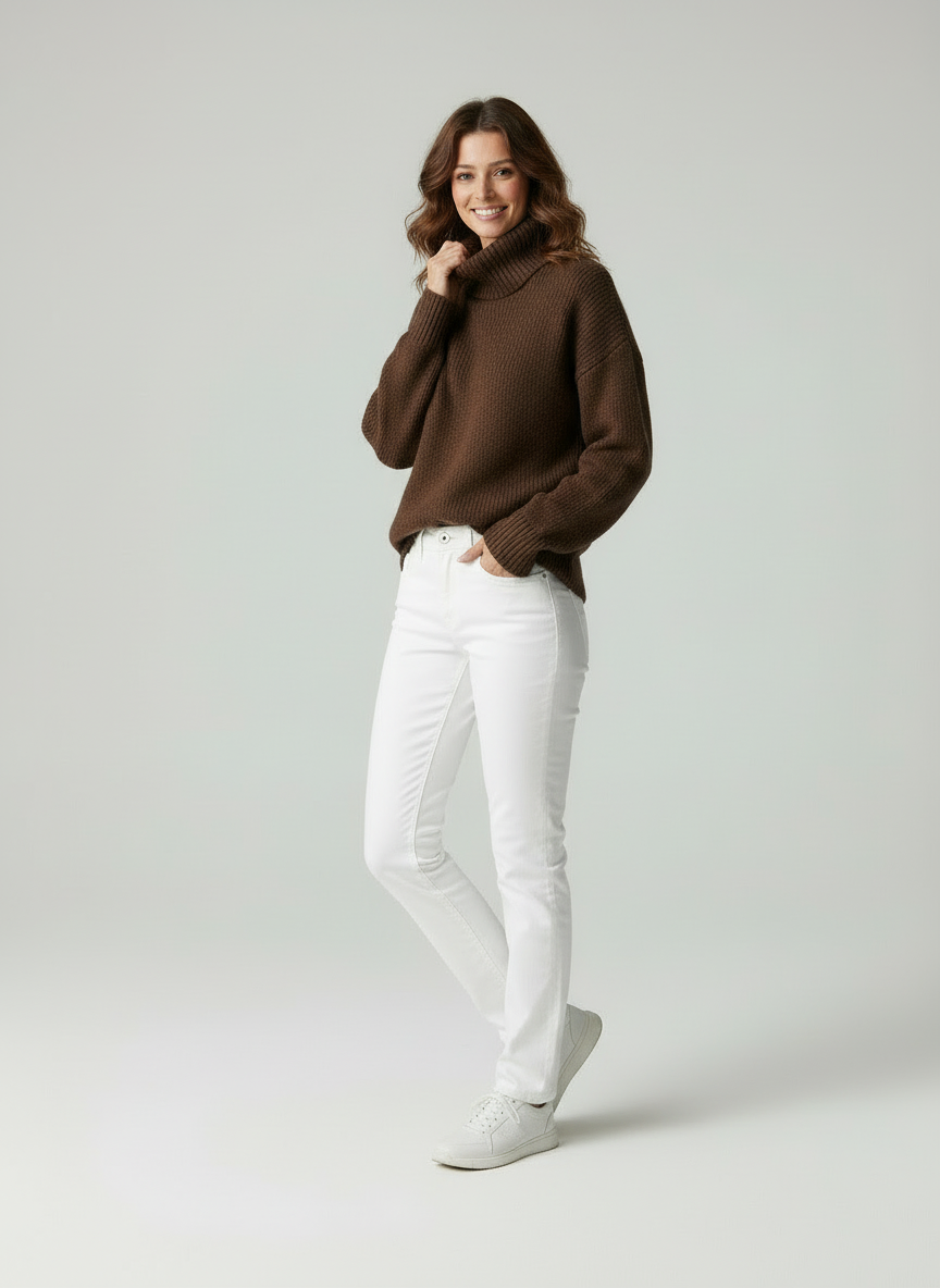 Velea Comfort Knit - Dames Casual Zachte Trui